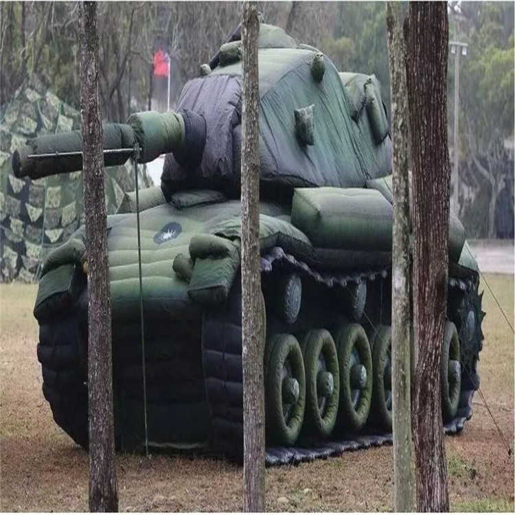 蕉城充气仿真军用坦克